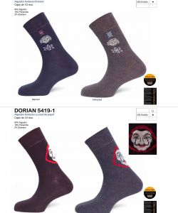 Dorian Gray - Socks Catalogo Fw 2021 2022